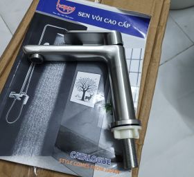 Vòi Lavabo Lạnh 100% INOX 304 HP-6005
