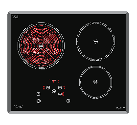 Bếp Ba 2 Từ + 1 Hồng Ngoại - CZ BMIX65I